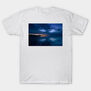 Holy Island Causeway - Sunset T-Shirt